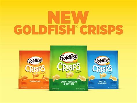 Goldfish Unveils a New Snack with Even More Crunch: Goldfish Crisps