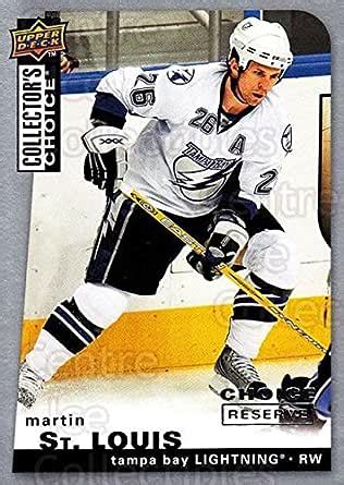 Amazon.com: (CI) Martin St. Louis Hockey Card 2008-09 Collectors Choice ...