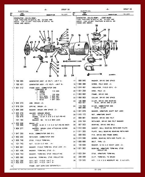 1959 Farmall Cub 6 Volt Wiring Diagram