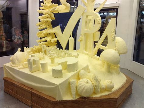 Butter Sculpture @ PA Farm Show 2013 | Food sculpture, Food, Food photography