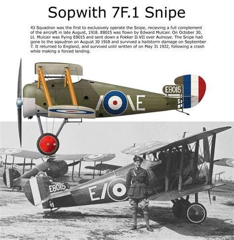 Sopwith 7F.1 Snipe | Ww1 aircraft, Ww1 airplanes, Military aircraft