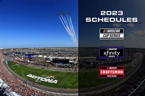 NASCAR 2023 Schedule: NASCAR Cup, NASCAR Xfinity and Trucks