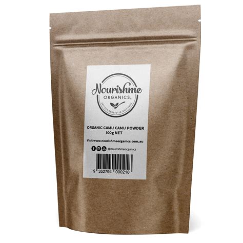 Raw Organic Camu Camu Powder 100g- Nourishme Organics