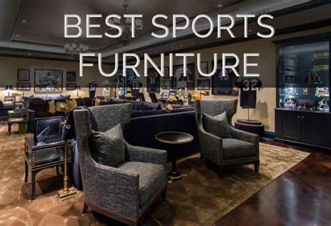 Best Sports Furniture for Your Man Cave - Man Cave Advisor