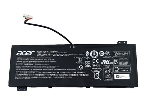 15.4V 58.75Wh Acer Nitro 5 AN517-51-59D9 Battery