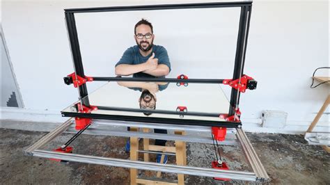 GIANT DIY 3D PRINTER FROM SCRATCH - YouTube
