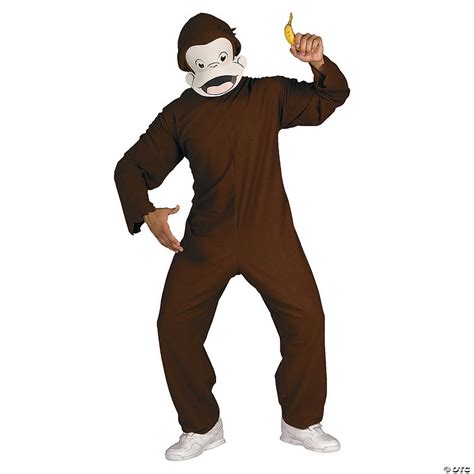 Men's Curious George Costume