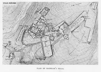 Plan of Hadrian's Villa at Tivoli by Ed DeHoratius | TpT