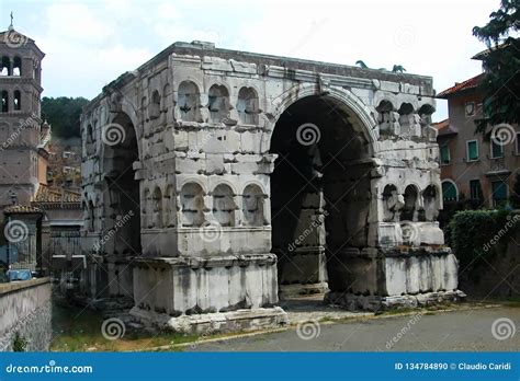 Arch of Janus in Rome, Italy Stock Photo - Image of architecture, janus: 134784890