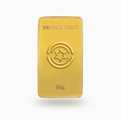 995 Gold Bar 50 gram - Sawansukha Jewellers