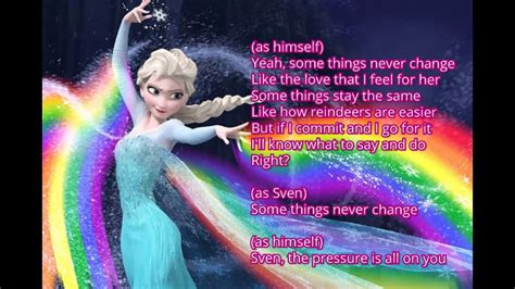 ️ Frozen 2 Song ️ Some Things Never Change with Lyrics - YouTube