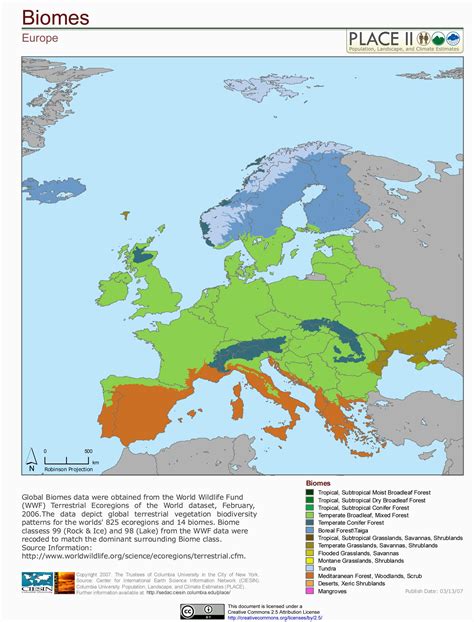 Vegetation Map Of Europe | secretmuseum