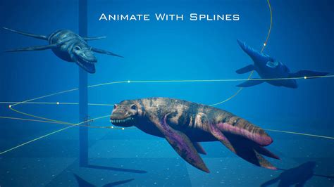 Ocean Pliosaur Pack - 3D Model by davis3d