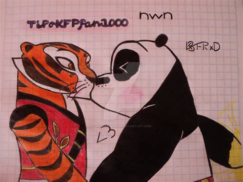 Po and Tigress kiss by TiPoKFPfan1000 on DeviantArt