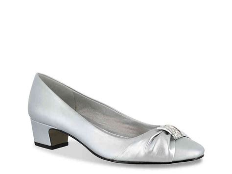 Easy Street Eloise Pump Women's Shoes | DSW Silver Pumps, Black Pumps ...