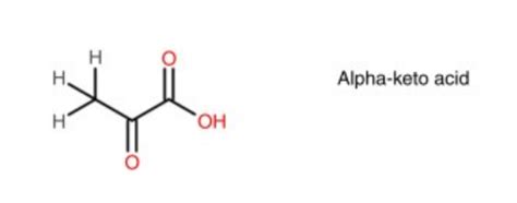 [Solved] Draw the structure of an α-keto acid and an amino acid. Draw ...