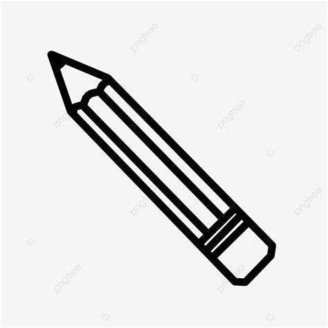 Pencill Clipart Hd PNG, Black Pencil Clipart Black And White, Pencil ...