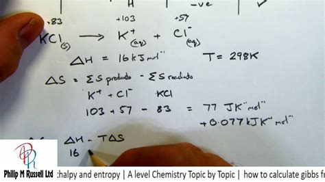 How To Calculate Gibbs Free Energy