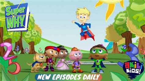 Super Why | The Adventures Of Math-A-Million | Akili Kids! - YouTube