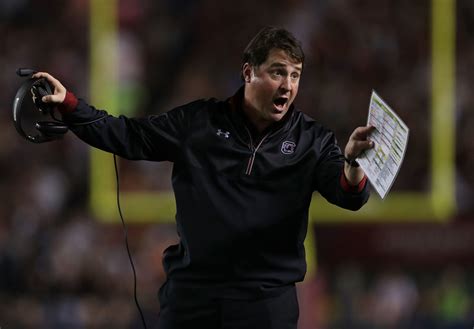 Video: Will Muschamp's Halftime Interview On CBS Is Going Viral - The Spun