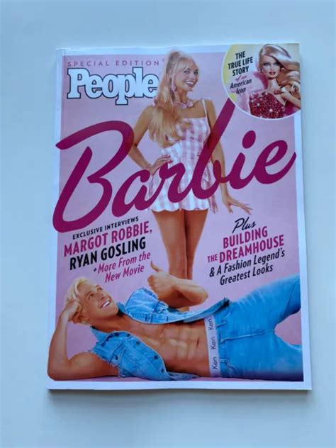 SPECIAL EDITION PEOPLE Magazine Barbie Margot Robbie Ryan Gosling Movie $7.41 - PicClick