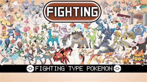 All Fighting Type Pokémon (con imágenes) | Pokemon