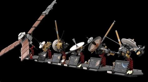 Another space-themed LEGO Ideas project launches into review stage