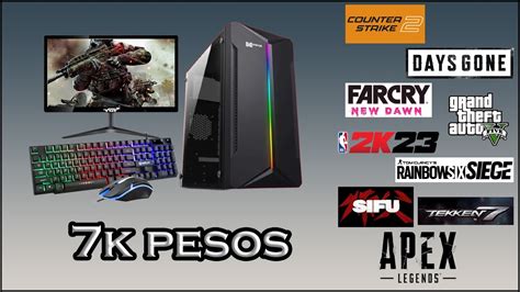 7K PHP ($126) Budget Gaming PC Build 2024 ft. Ryzen 3 2200g (9 Games Tested) - YouTube