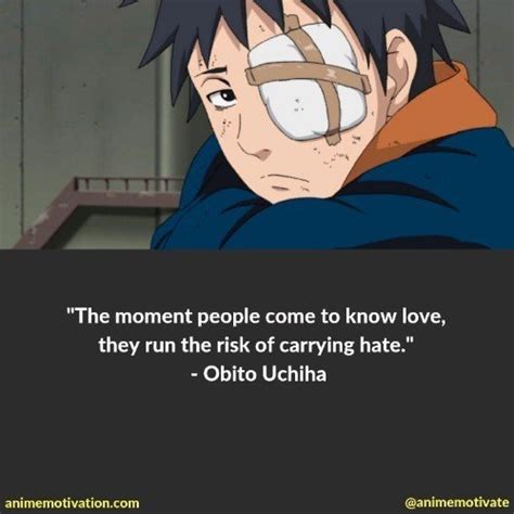 Le più grandi citazioni di Obito Uchiha che i fan di Naruto non ...