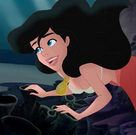 Adult Melody as a Mermaid - Disney Princess Fan Art (41959729) - Fanpop