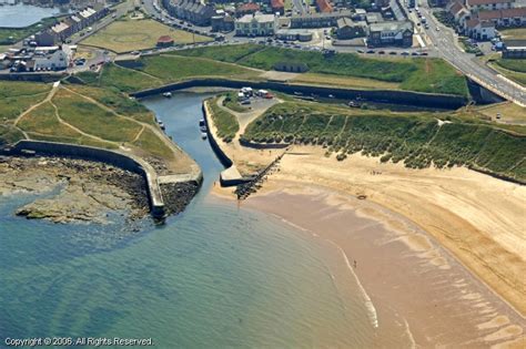 Seaton Sluice Harbour in Seaton Sluice, England, United Kingdom