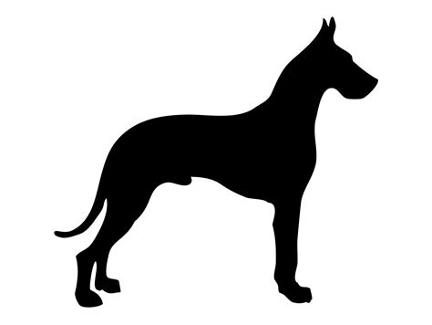 Dog Silhouette Great Dane Free Stock Photo - Public Domain Pictures