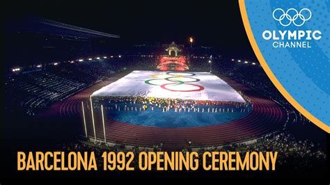 Barcelona 1992 Opening Ceremony - Full Length | Barcelona 1992 Replays - YouTube