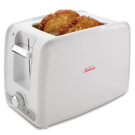 Sunbeam® 2-Slice Retractable Cord Toaster, White TSSBRT2SLW-033 | Sunbeam® Canada