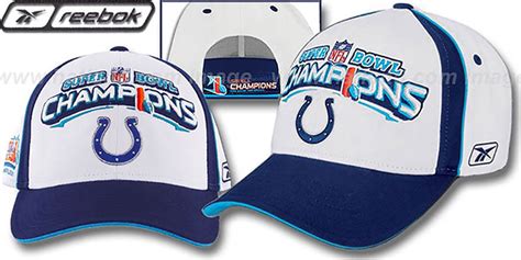 Indianapolis Colts XLI SUPERBOWL CHAMPS Hat by Reebok