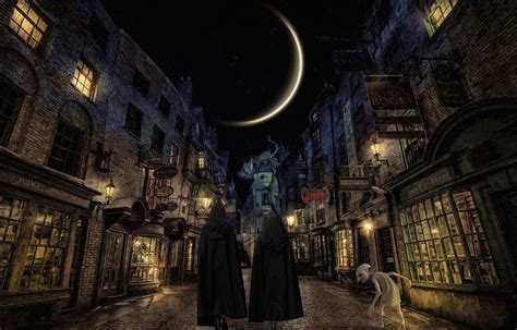 Download Fantasy, Harry Potter, Diagon Alley. Royalty-Free Stock ...