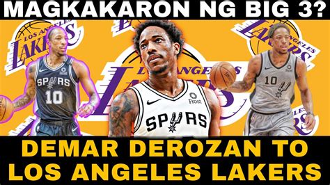 DeMar Derozan bagong Player mg LAKERS? |NBA trade rumors