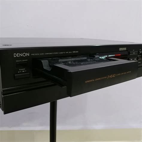 Denon 3-Head cassette deck DRS-810 Hi-Fi tape player