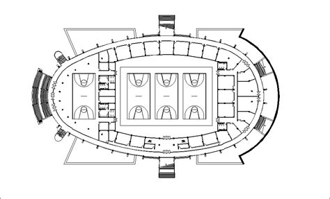 Stadium Drawing Plan