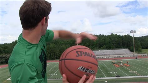 Brodie Smith's First Basketball Trick Shot - YouTube