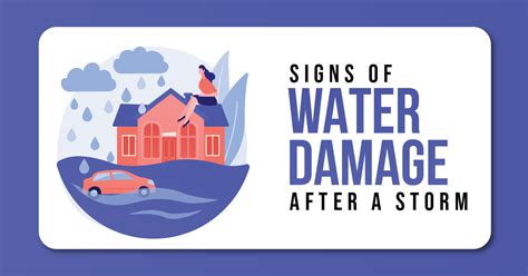 Signs of Water Damage After a Storm or Weather Event