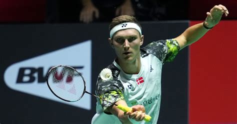 Danish badminton star Viktor Axelsen playing for his children and not ...