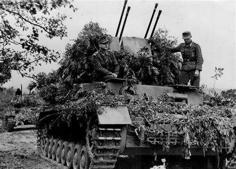 German Flakpanzer IV Wirbelwind | World War Photos