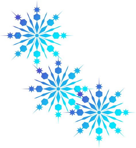 Snowflakes Light Blue Clip Art at Clker.com - vector clip art online ...