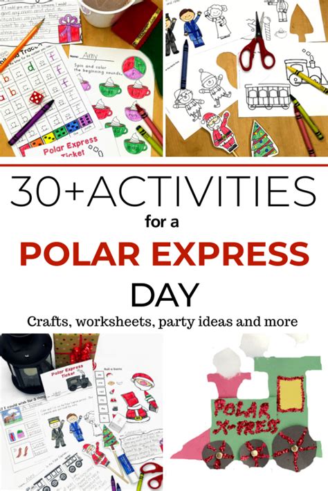 Polar Express Activities for Kindergarten | Mrs. Karle's Sight and ...