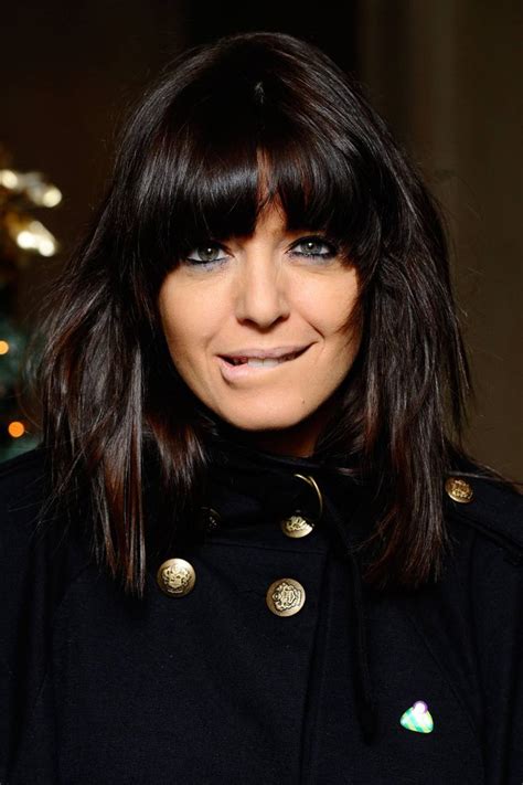 Claudia Winkleman's fringe - hair & style - Tatler hair guide | Tatler