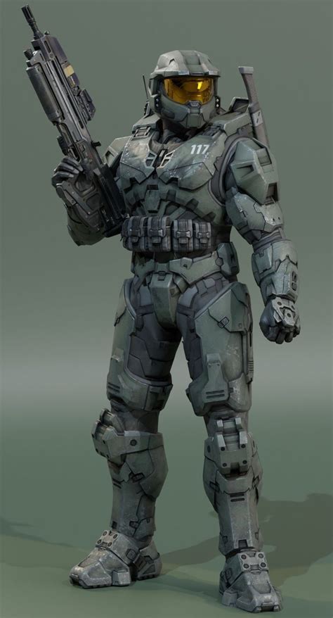 Auxiliaries - Knight - 117 | Halo armor, Halo spartan, Halo spartan armor