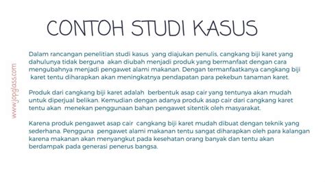 Contoh Metode Penelitian Kualitatif Studi Kasus Terkini - Riset