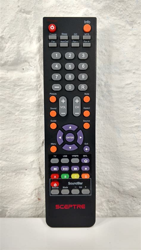 Sceptre TV Remote Control - Etsy