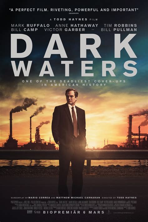 Dark Waters (2019) - Posters — The Movie Database (TMDb)